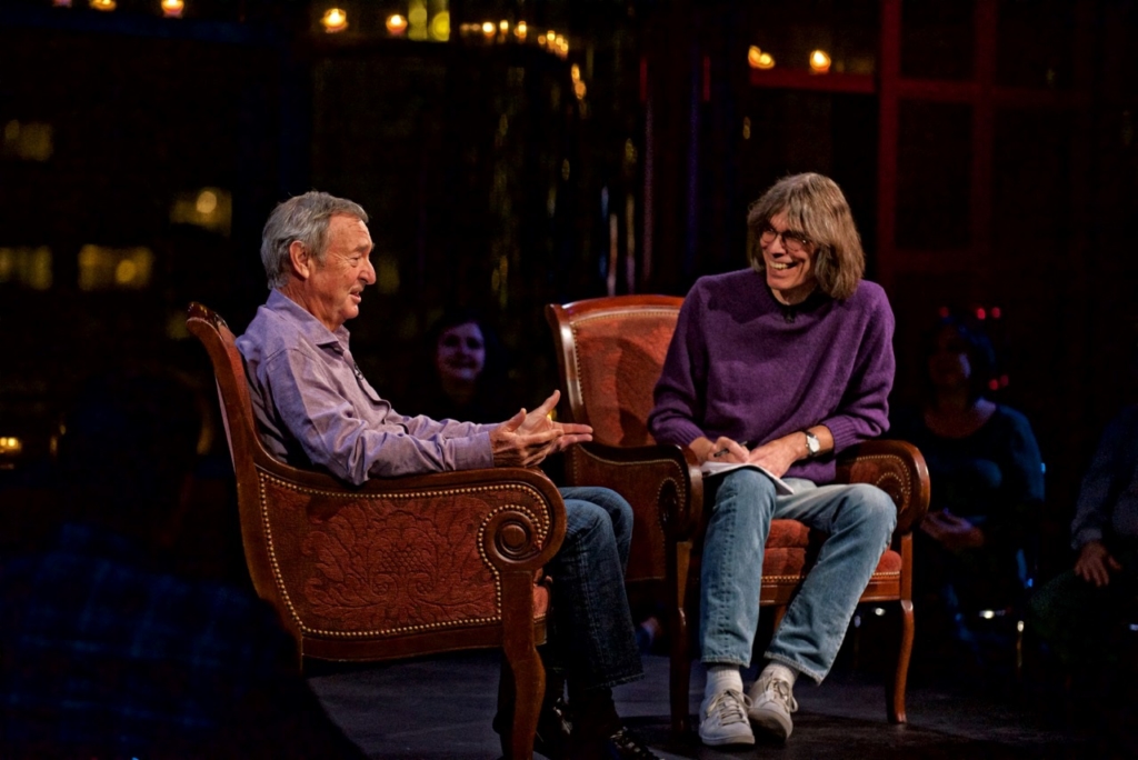 PINK FLOYD’s Nick Mason interviewed by David Fricke for third season of the public television interview series Speakeasy