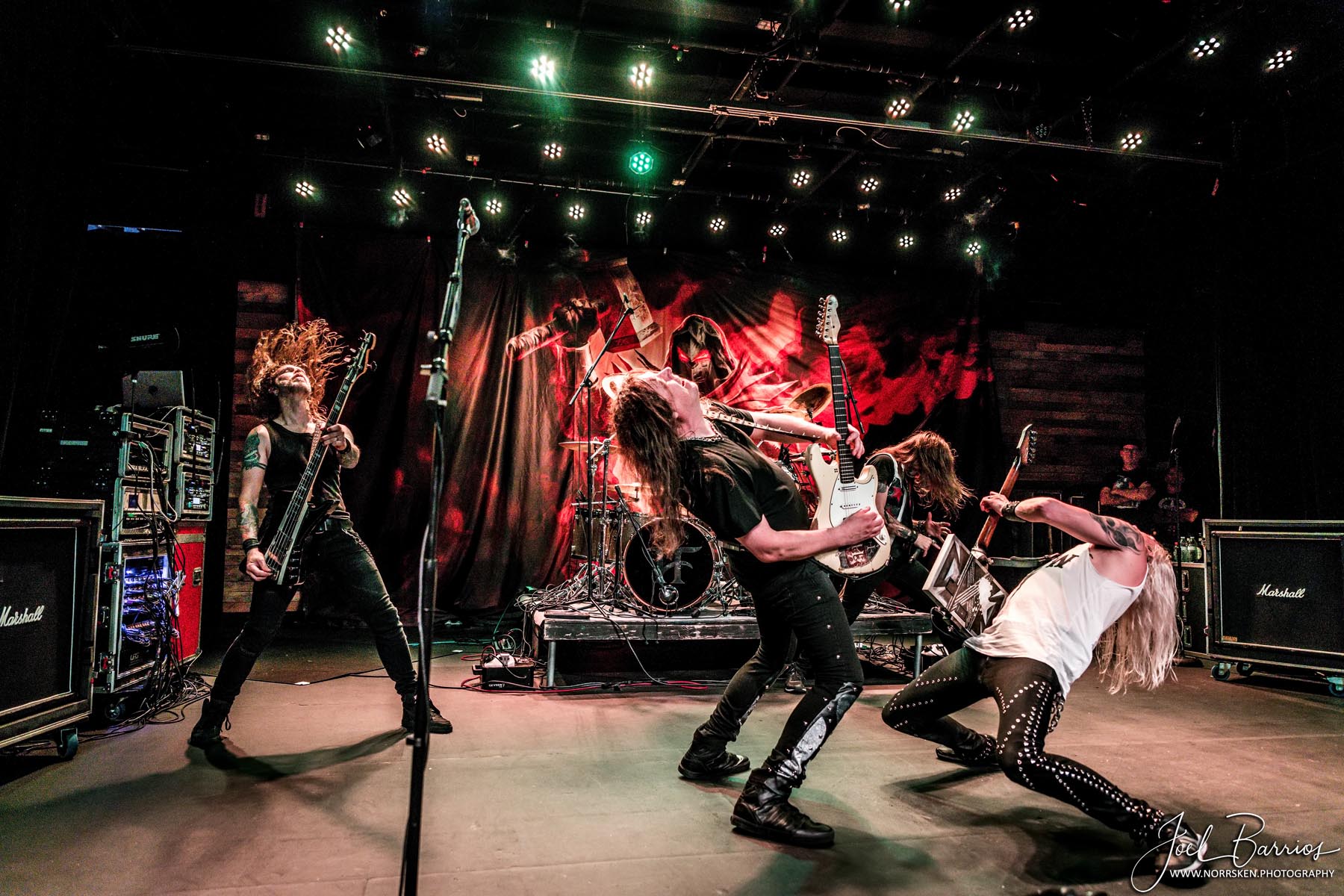 Hammerfall And Flotsam And Jetsam At The Kelsey Theatre West Palm Beach Fl May 17th 2018 kelsey theatre west palm beach fl