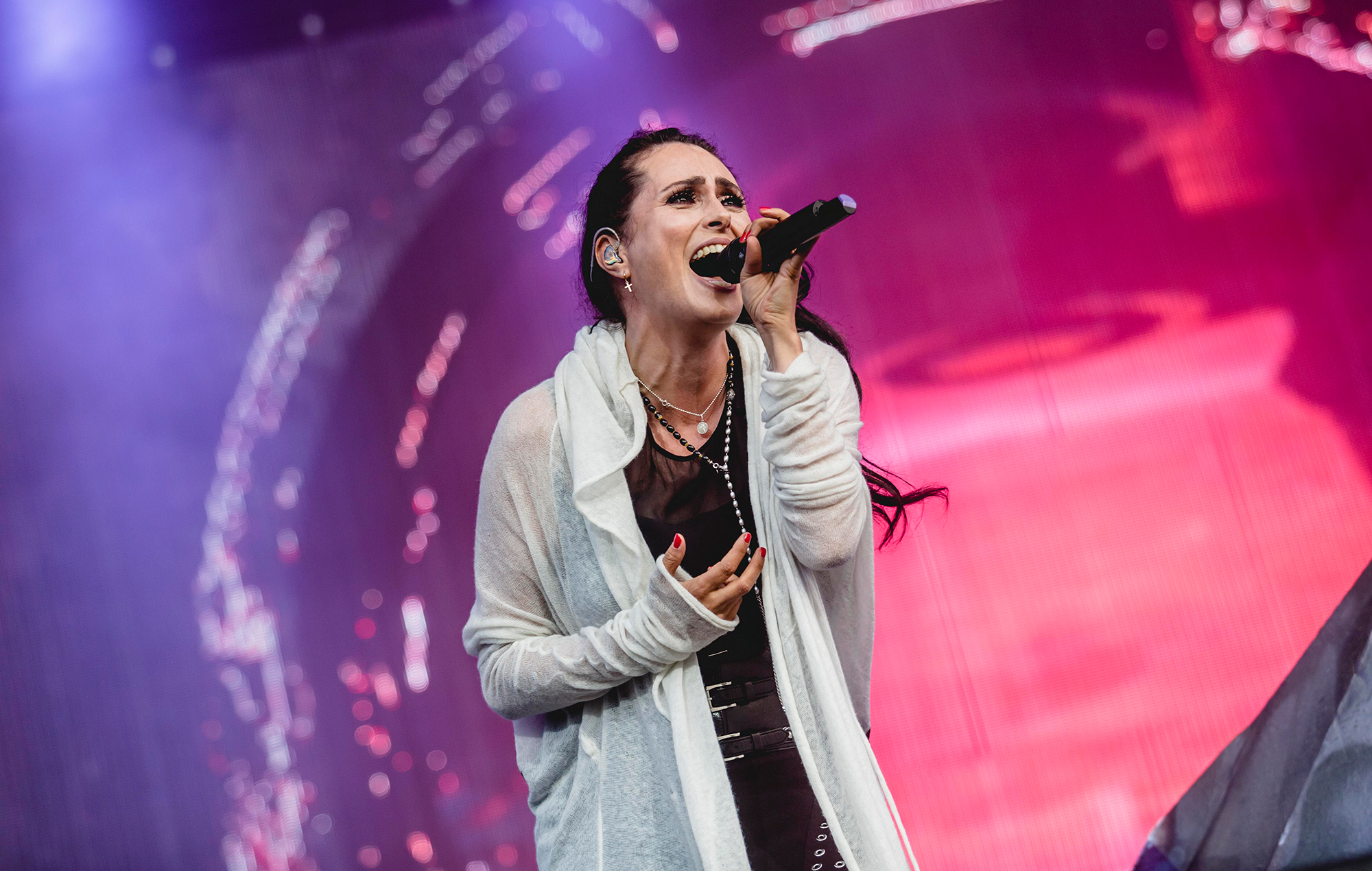 Within Temptation Singer Sharon Den Adel Reflects On Band S Latest Single And Musical Direction Part Of Our Fan Base Was Surprised With It But It Was Logical For Us That We Needed To
