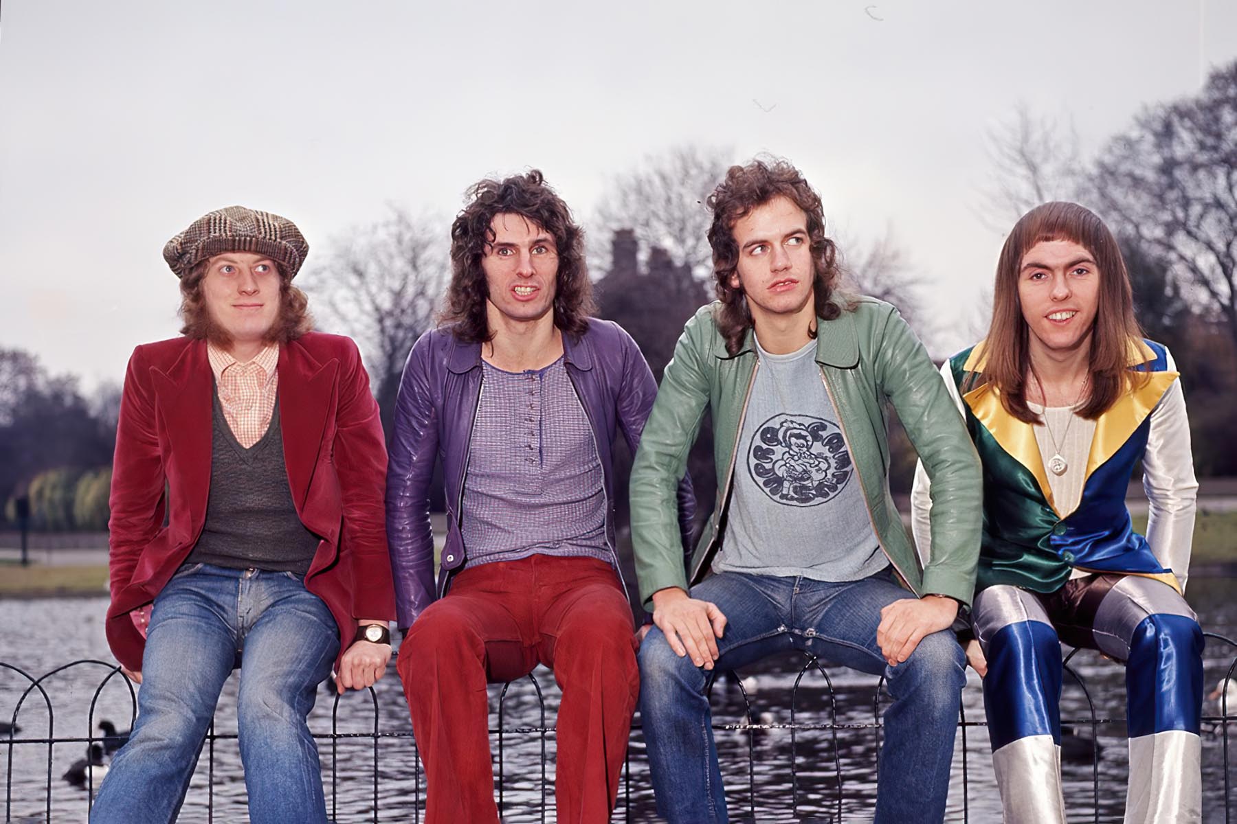 Рок группы 70 зарубежные список. Слейд группа. Рок группа Slade. Slade Band 1973. Slade группа 2020.
