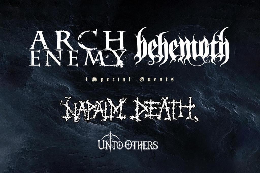 ARCH ENEMY and BEHEMOTH Announce Co-Headlining “North American Siege” 2022 Tour With NAPALM DEATH and UNTO OTHERS