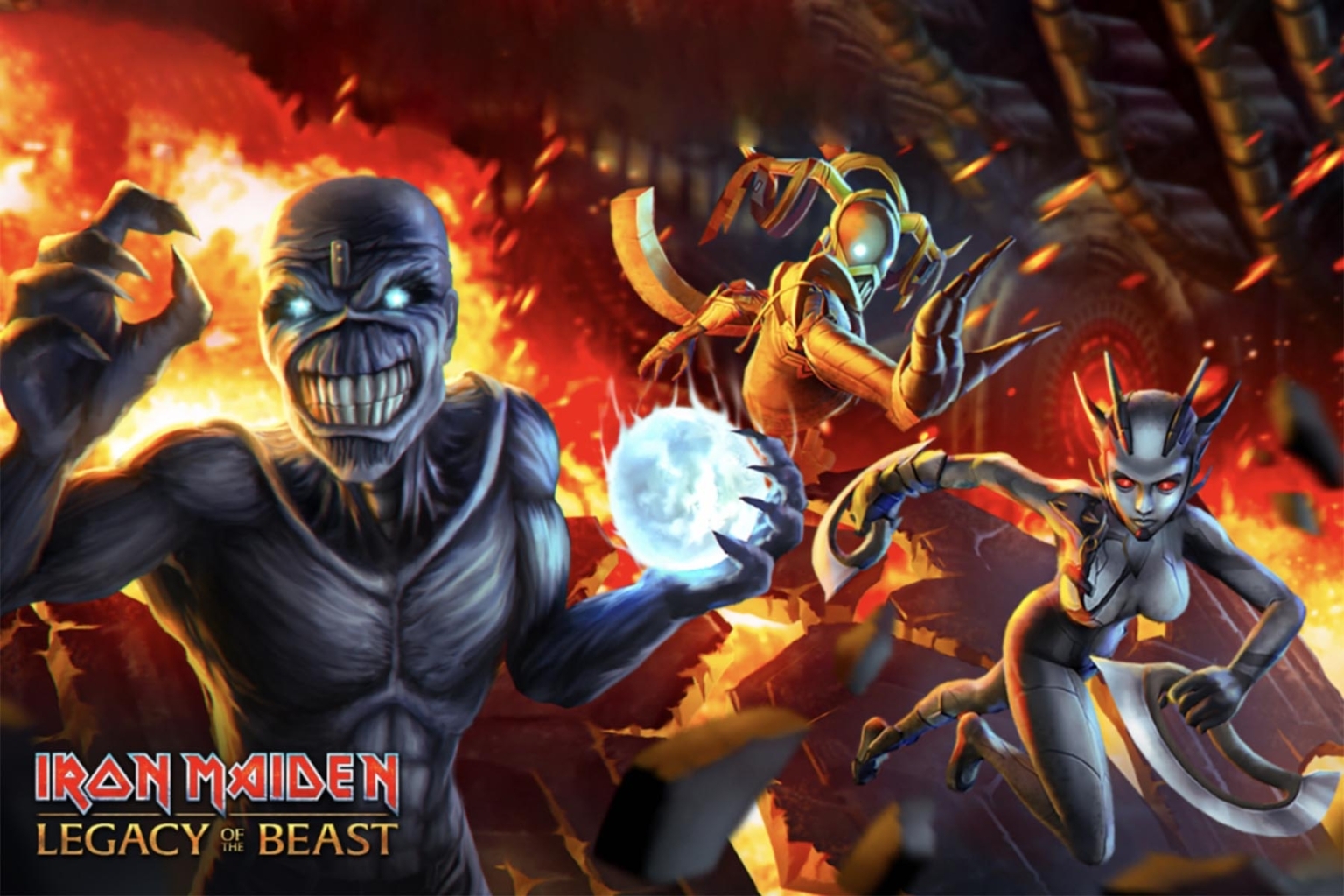 Video Games WITHIN TEMPTATION Teams Up With IRON MAIDEN For New Mobile Game Expansion