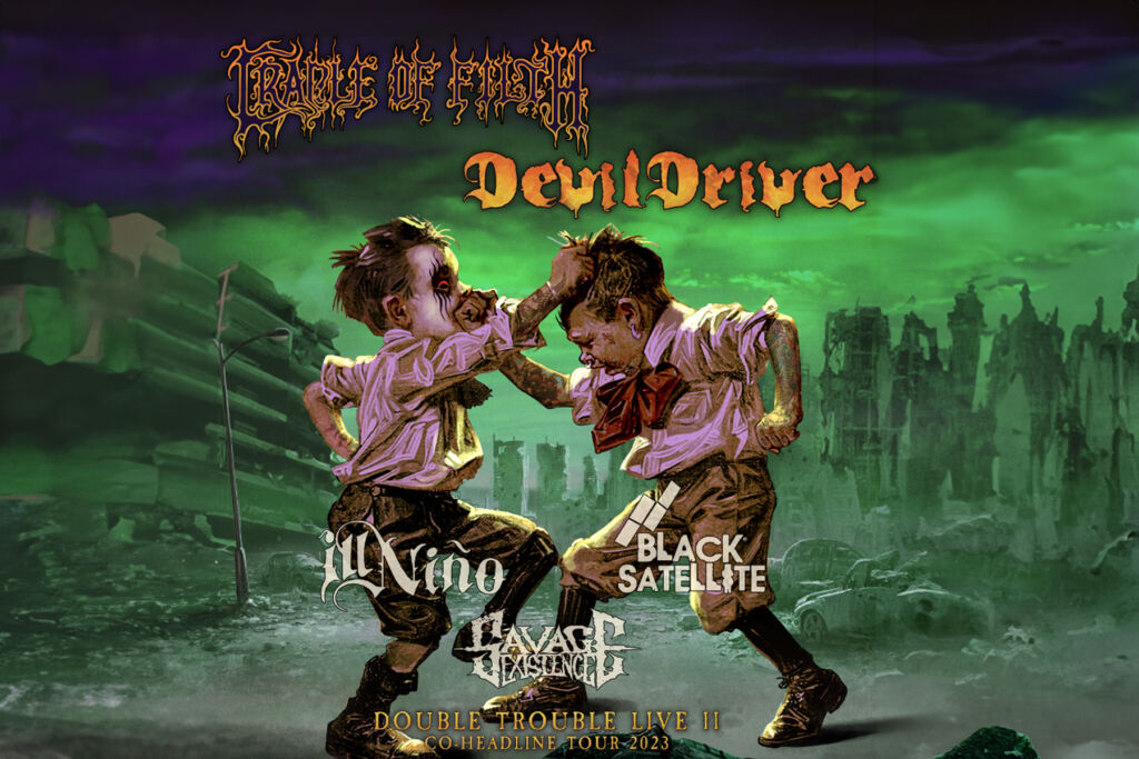 CRADLE OF FILTH & DEVILDRIVER Announce Second Leg of 2023 U.S. Co-Headline Tour