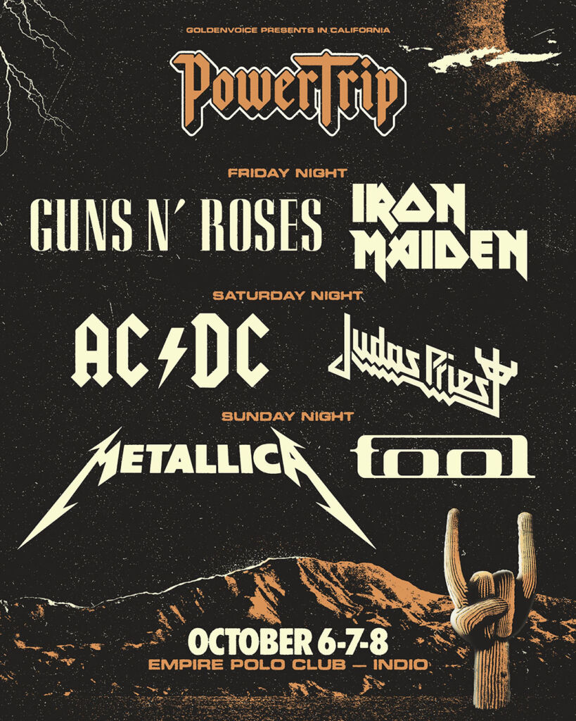 The Schedule For POWER TRIP Is Finally Available, Taking Place At The Empire Polo Club In Indio, California
