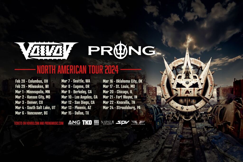VOIVOD and PRONG Team Up for North American Annihilation in 2024