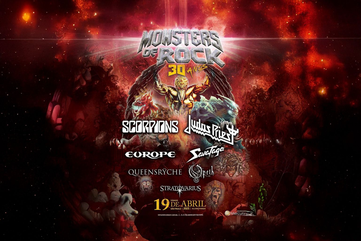 SAVATAGE To Make Rare Comeback Appearance At Brazil’s Monsters Of Rock Festival In 2025, Alongside SCORPIONS, JUDAS PRIEST, EUROPE & More