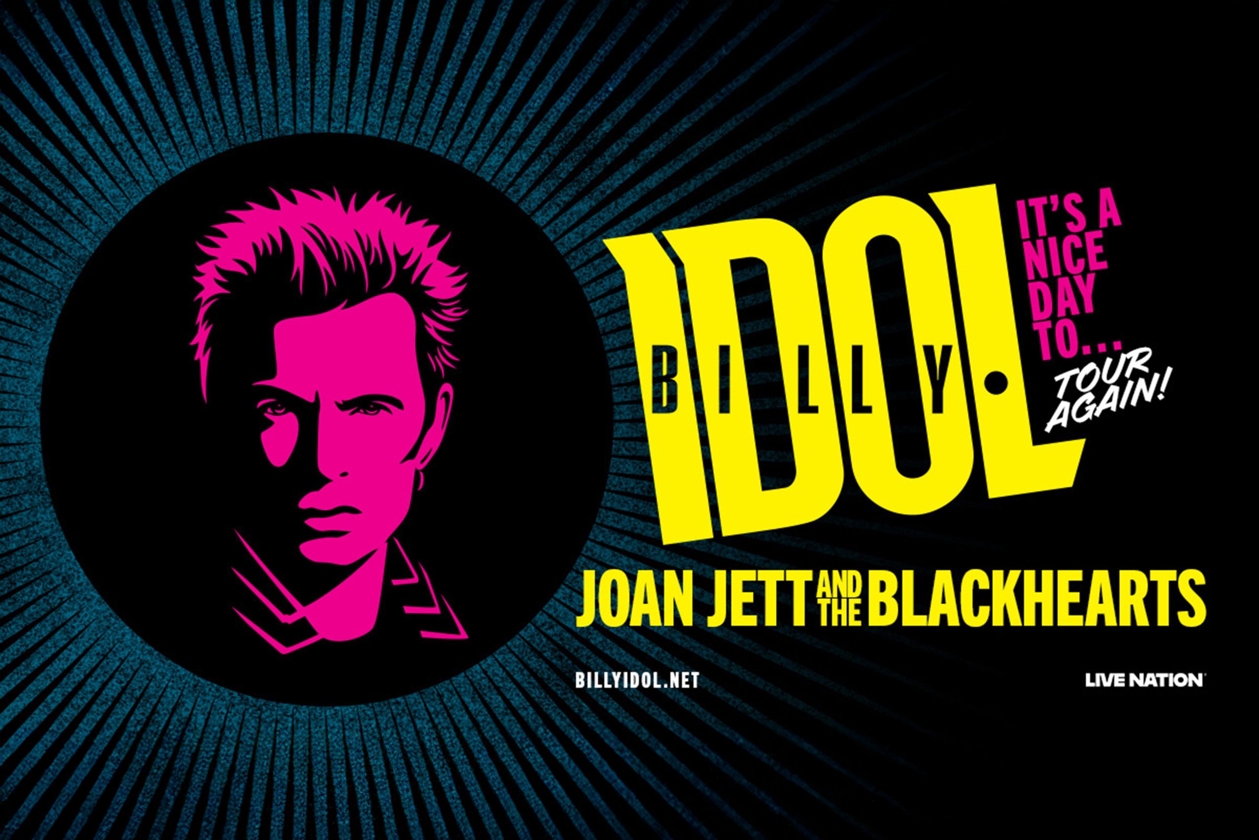 BILLY IDOL & JOAN JETT & THE BLACKHEARTS Team Up For 