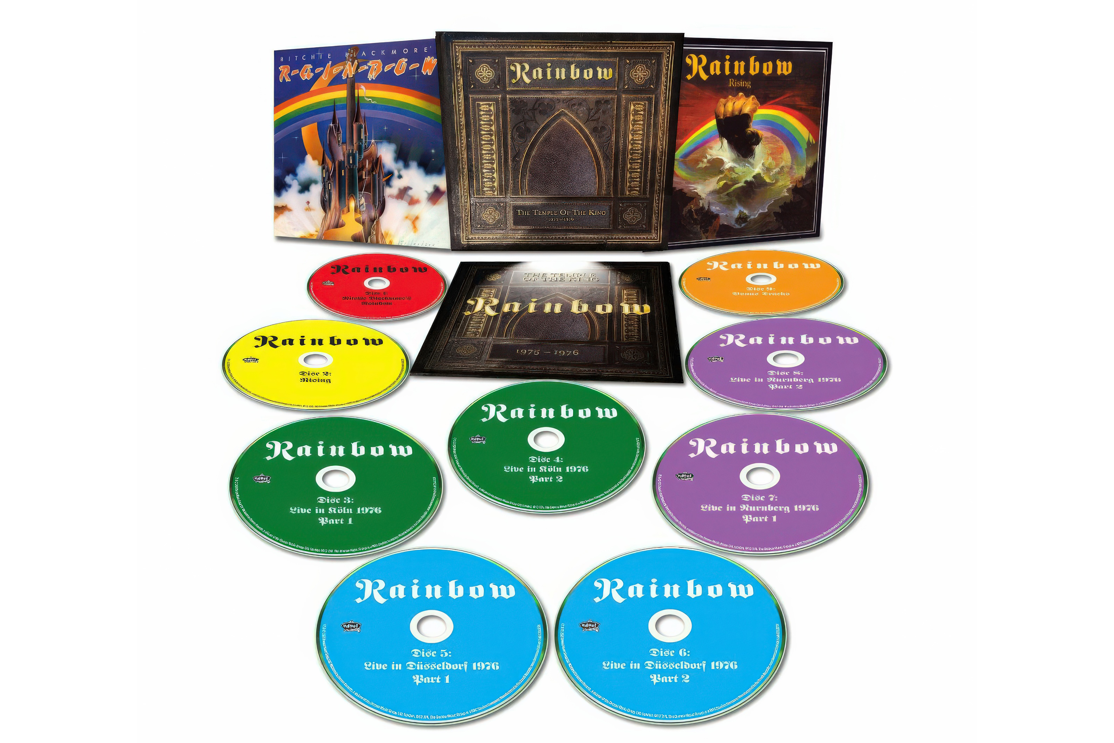廃盤 希少 入手困難Rainbow Serenades Germany 10CD RAINBOW 