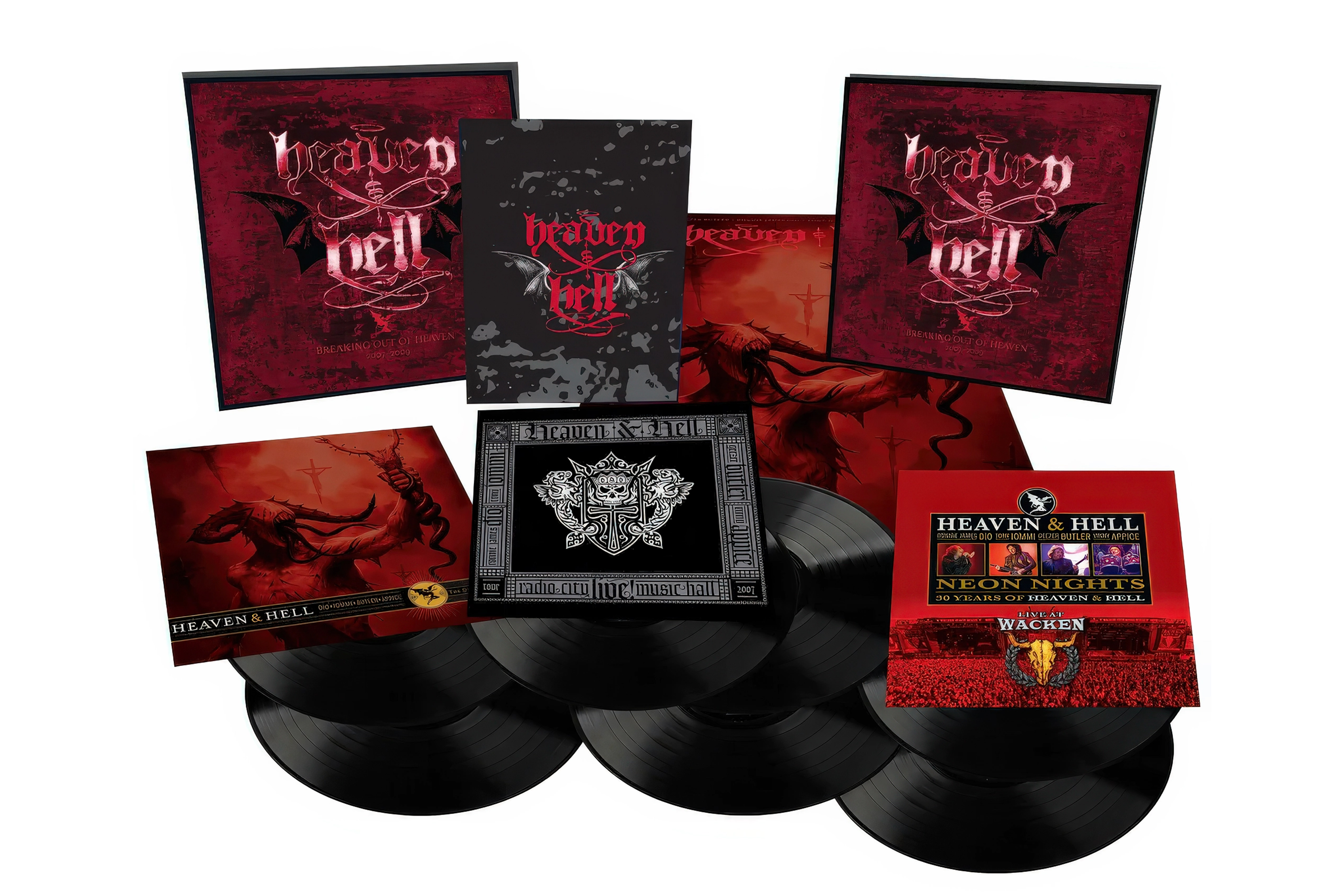 HEAVEN & HELL's 4CD/Blu-Ray And 7LP Box Sets, 